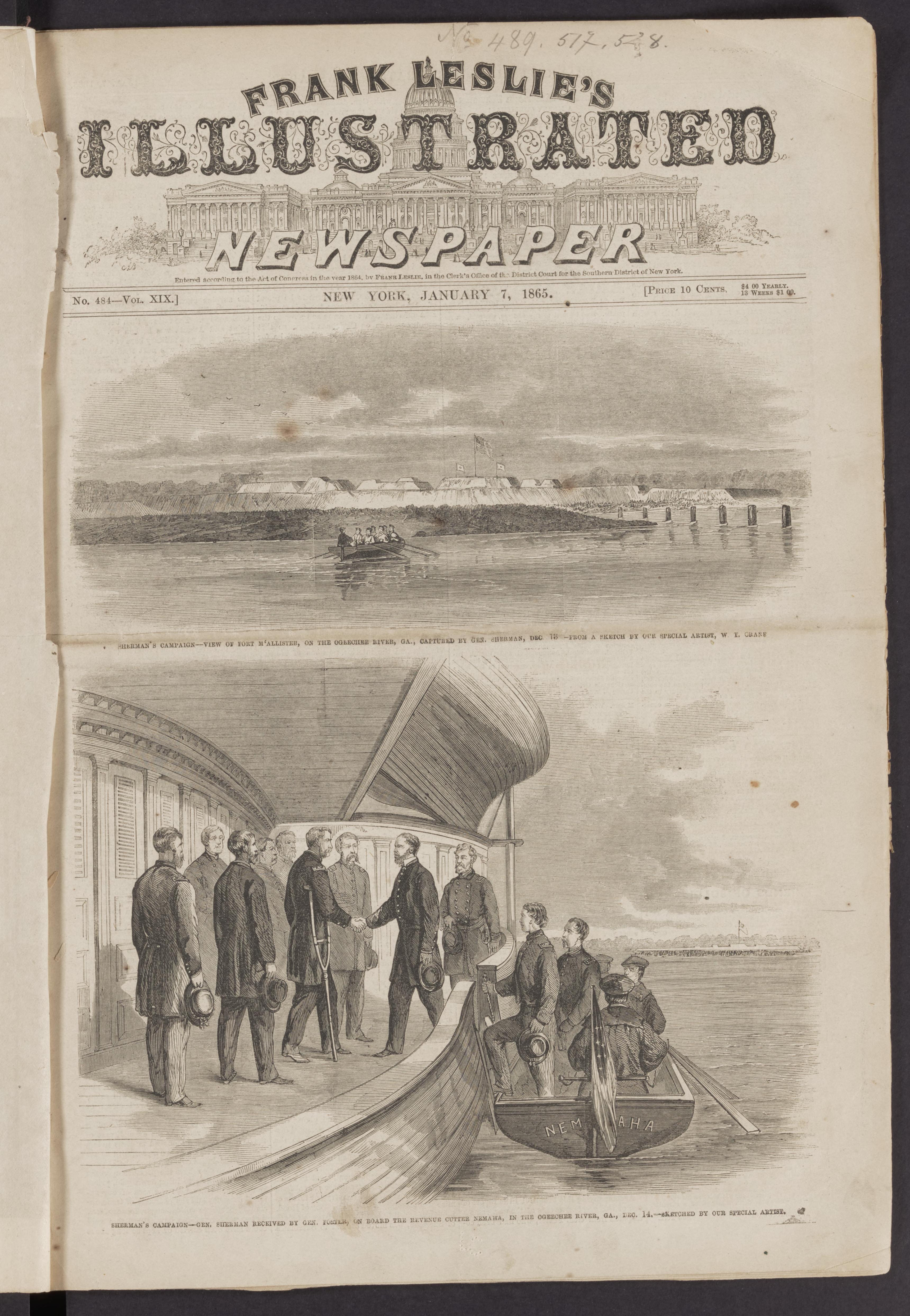 Frank Leslie's Illustrated Newspaper (New York, N.Y.) 1855-1891