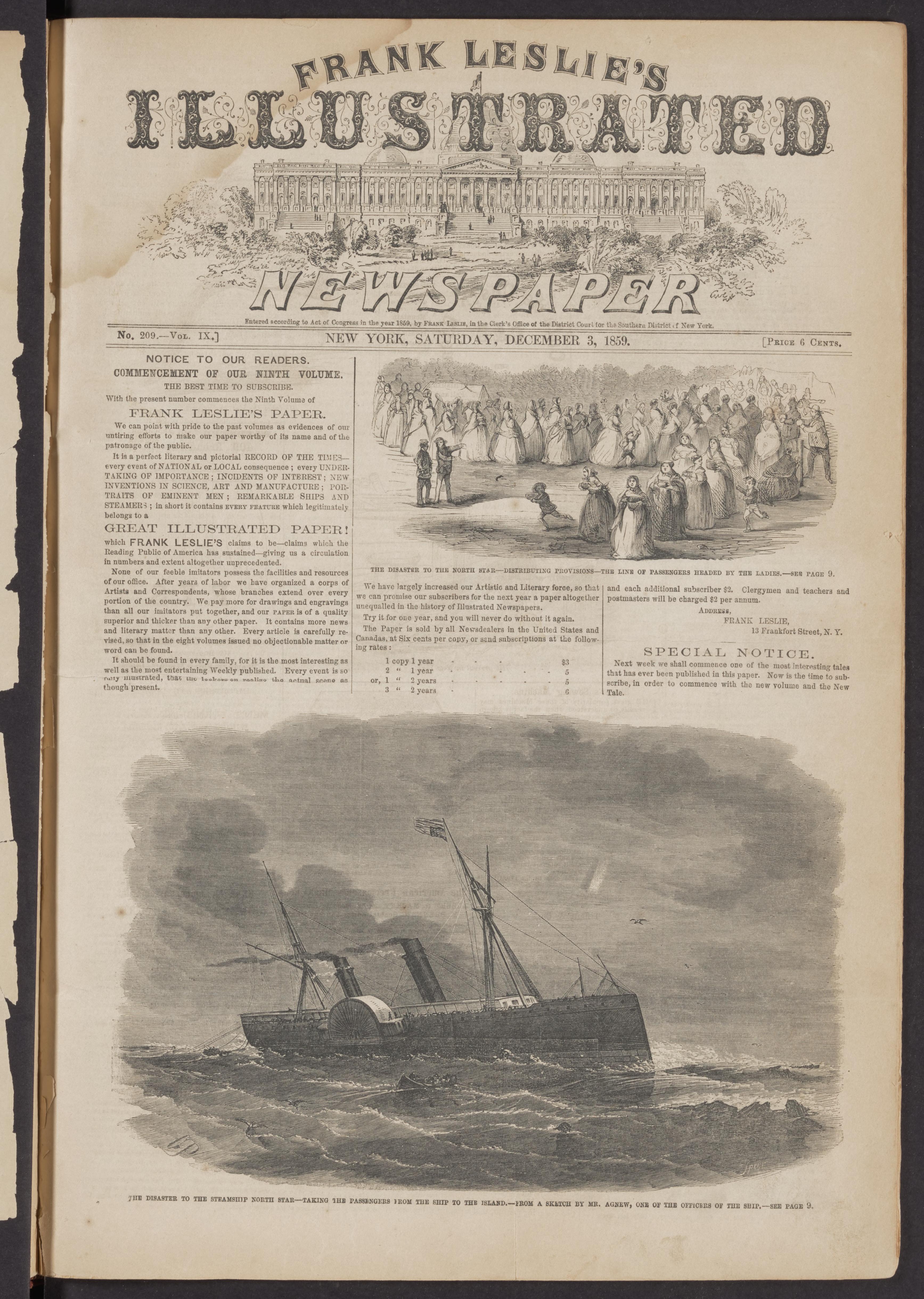 Frank Leslie's Illustrated Newspaper (New York, N.Y.) 1855-1891